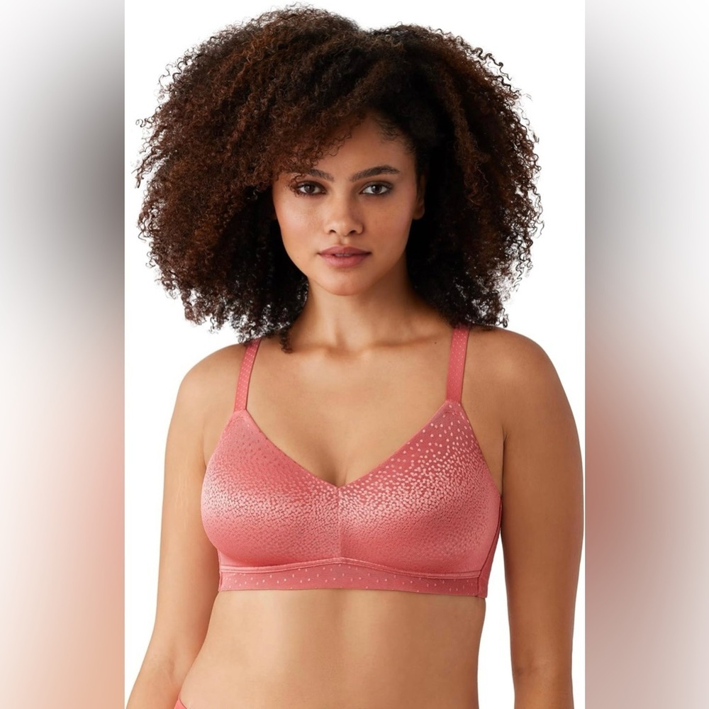 NWOT Wacoal Plus Size Back Appeal Wirefree Bra 38DDD
